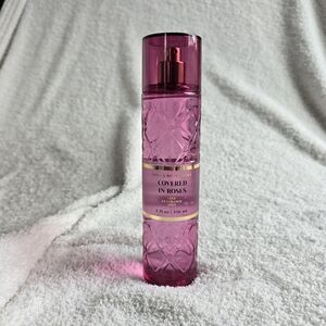 Bath and Body Works covered in roses